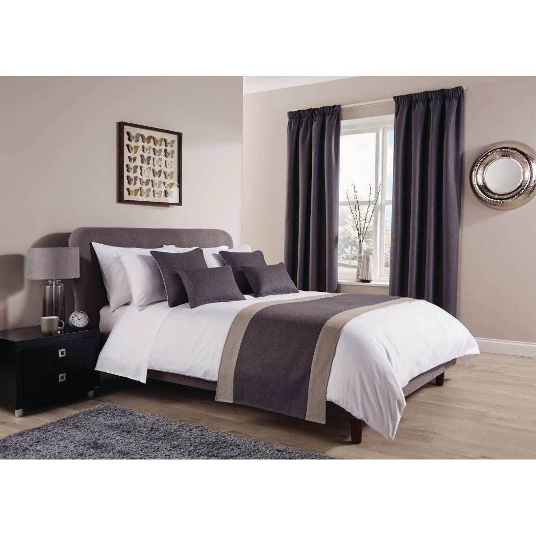 Comfort Tundra Runner Pewter Super King