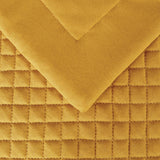 Mitre Essentials Quilted Waffle Runner Ochre