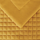 Mitre Essentials Quilted Waffle Runner Ochre