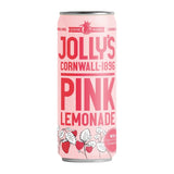 Jolly's Cornish Pink Lemonade Cans 250ml (24 Pack)