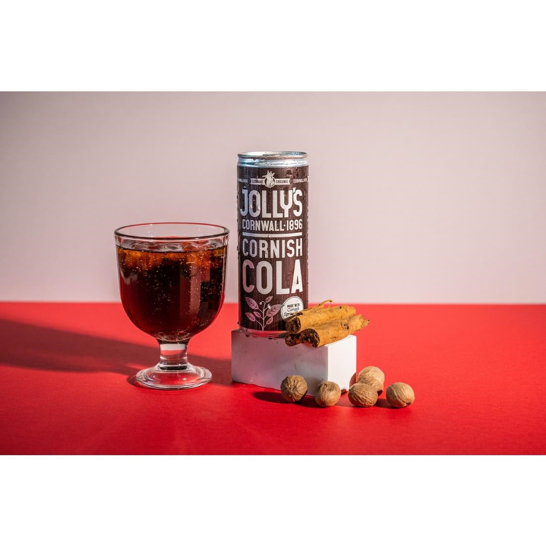 Jolly's Cornish Cola Cans 250ml (24 Pack)