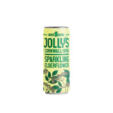 Jolly's Cornish Sparkling Elderflower Cans 250ml (24 Pack)