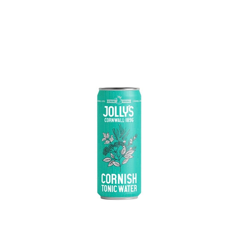 Jolly's Cornish Tonic Water Cans 200ml (Pack of 24)