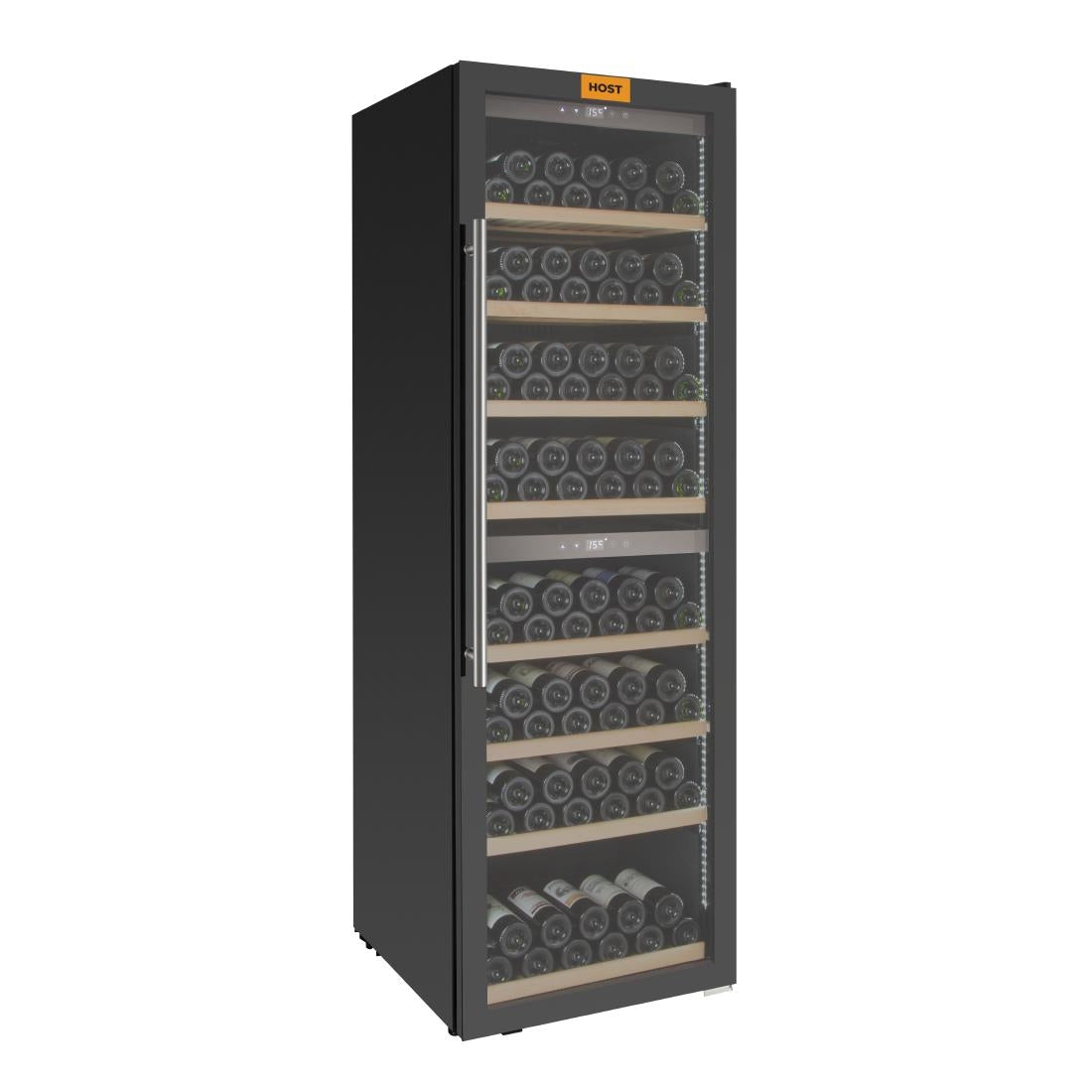 HOST 172 Bottle Wine Fridge 2  Zone in Black - HOST1220WR