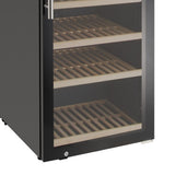 HOST 172 Bottle Wine Fridge 2  Zone in Black - HOST1220WR