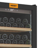 HOST 172 Bottle Wine Fridge 2  Zone in Black - HOST1220WR