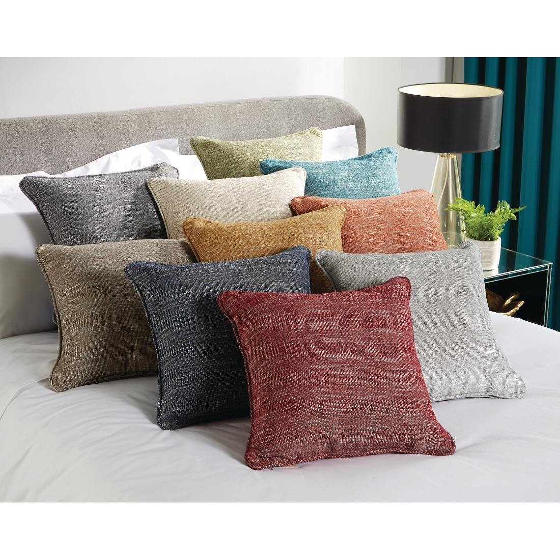 Mitre Polaris Throw Cushion Aegean 43 x43cm