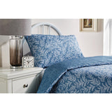 Mitre Essentials Fiorella Pillowcase Indigo