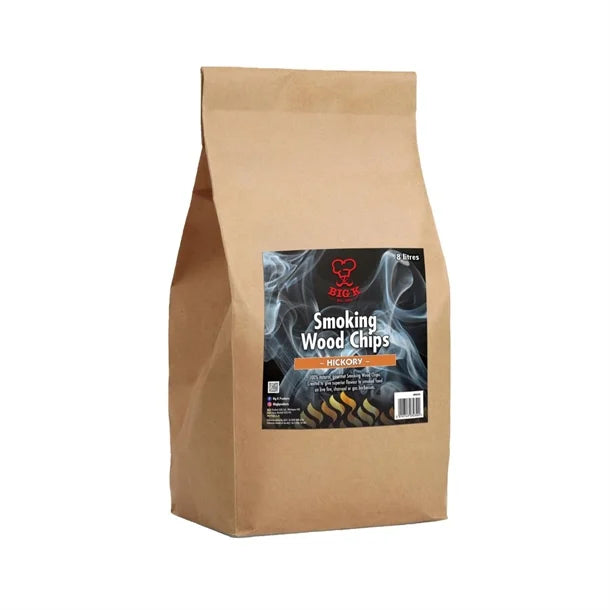 Big K Hickory Smoking Wood Chips 8Ltr