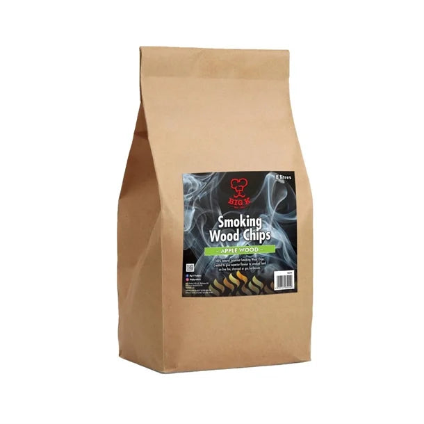 Big K Smoking Wood Chips Apple Wood Chips 8Ltr