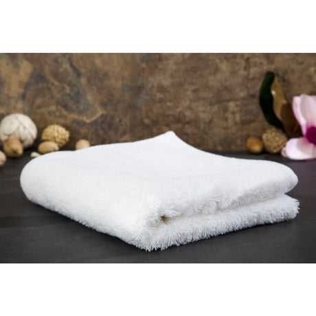 EcoKnit Hand Towel White, 600gsm