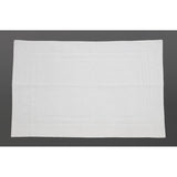 EcoKnit Bath Mat White, 800gsm