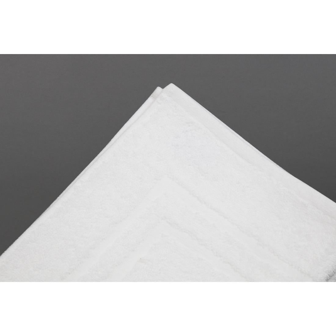 EcoKnit Bath Mat White, 800gsm
