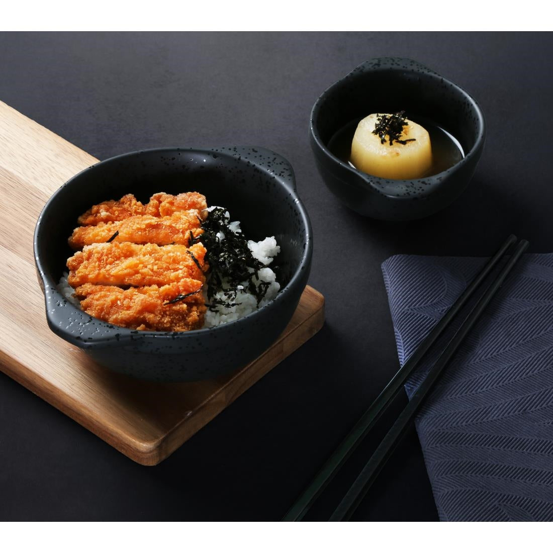 Olympia Fusion Eared Bowls 250ml (6 Pack)