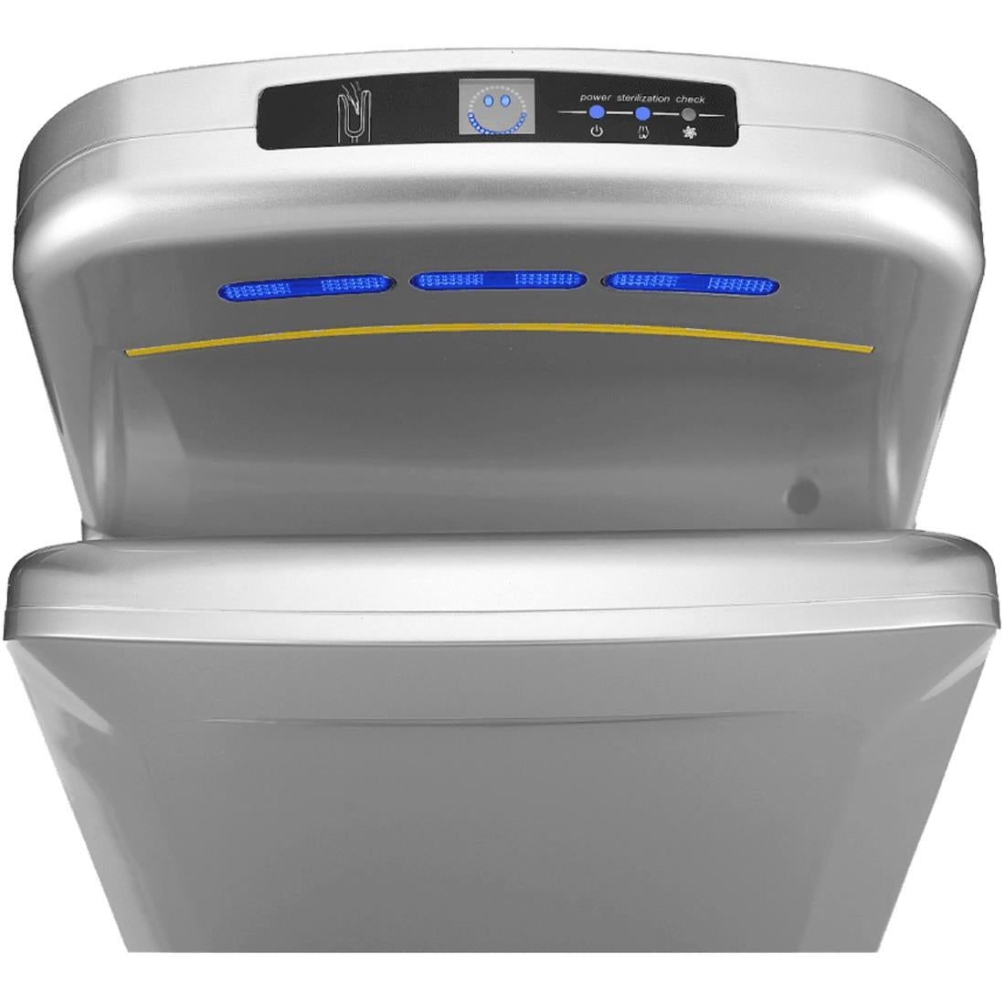 Dryflow Jet Force Junior HEPA Hand Dryer Silver