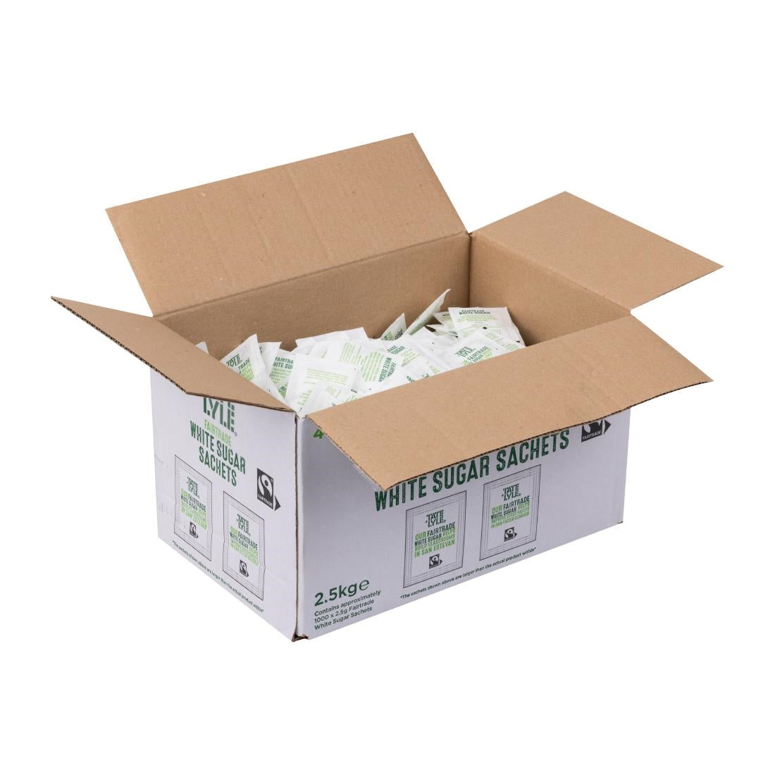 Tate & Lyle Fairtrade White Sugar Sachets (1000 Pack)