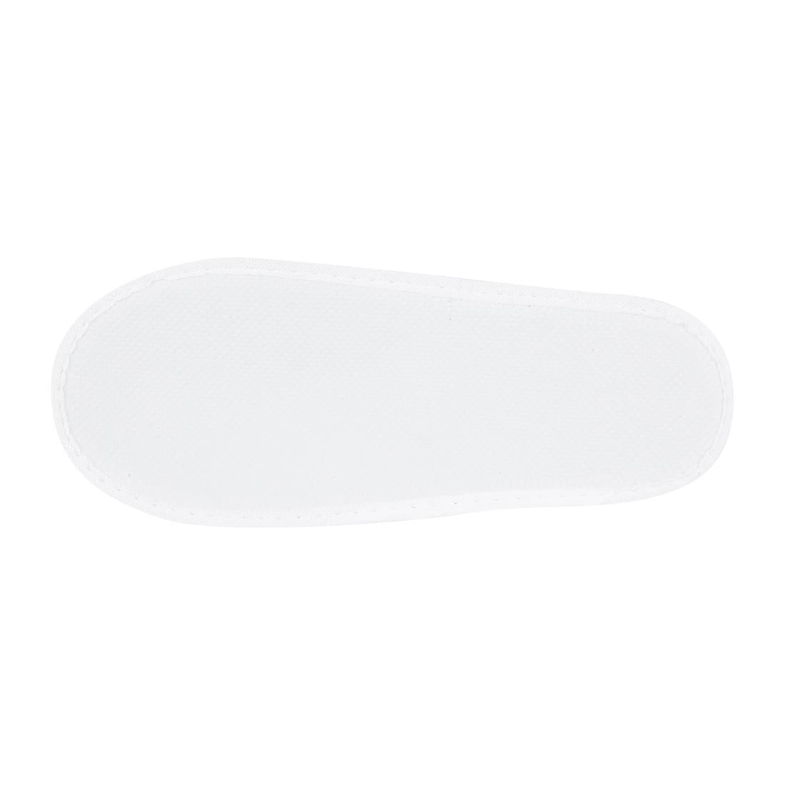 Mitre Essentials Slipperlite Open Toe Slippers White