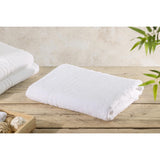 EcoKnit Bath Towel White, 600gsm