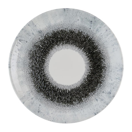 Churchill Studio Prints Fusion Black Evolve Coupe Plates 260mm (12 Pack)