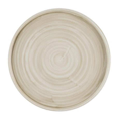 Churchill Stonecast Canvas Natural Walled Plates 280mm (6 Pack)