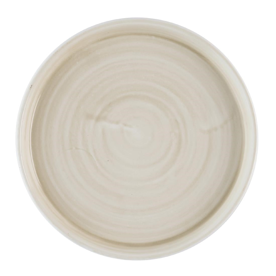 Churchill Stonecast Canvas Natural Walled Plates 160mm (6 Pack)