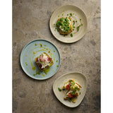Churchill Stonecast Canvas Natural Lotus Plates 228mm (12 Pack)