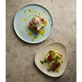 Churchill Stonecast Canvas Breeze Walled Plates 280mm (6 Pack)