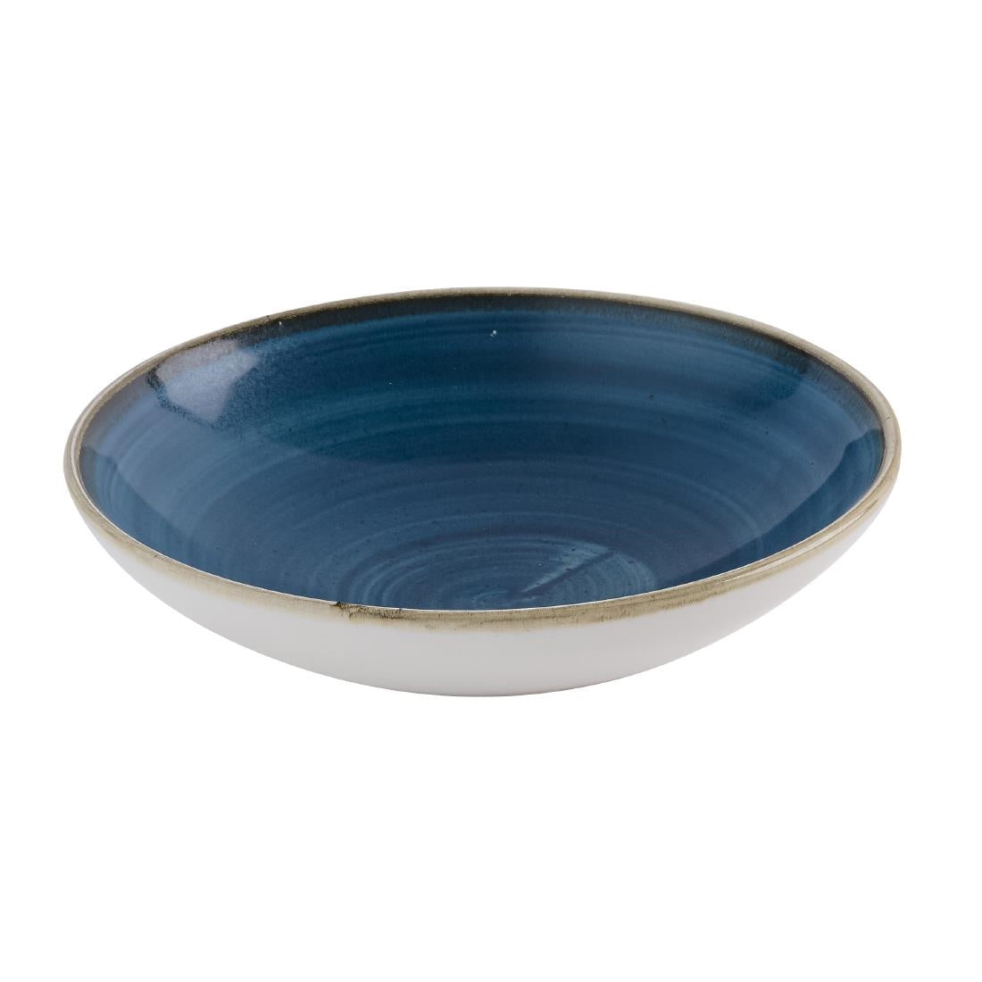 Churchill Stonecast Java Blue Coupe Bowls 184mm (12 Pack)
