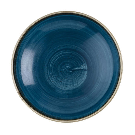 Churchill Stonecast Java Blue Coupe Bowls 184mm (12 Pack)
