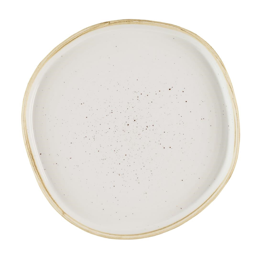 Churchill Stonecast Barley White Organic Walled Plates 206mm (6 Pack)