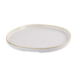 Churchill Stonecast Barley White Organic Walled Plates 257mm (6 Pack)