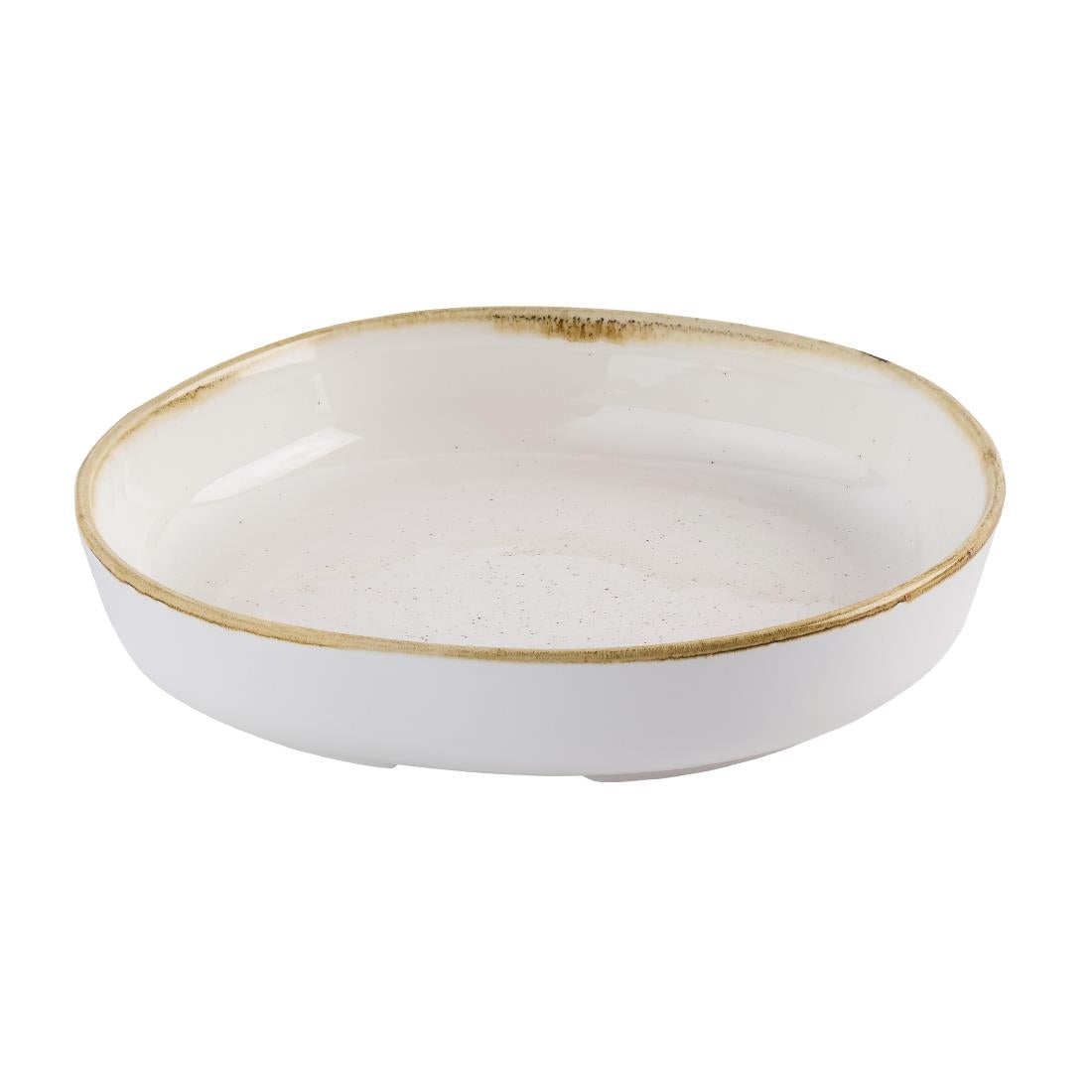 Churchill Stonecast Barley White Organic Walled Bowls 232mm (6 Pack)
