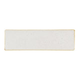 Churchill Stonecast Barley White Oblong Plates 300 x 90mm (6 Pack)