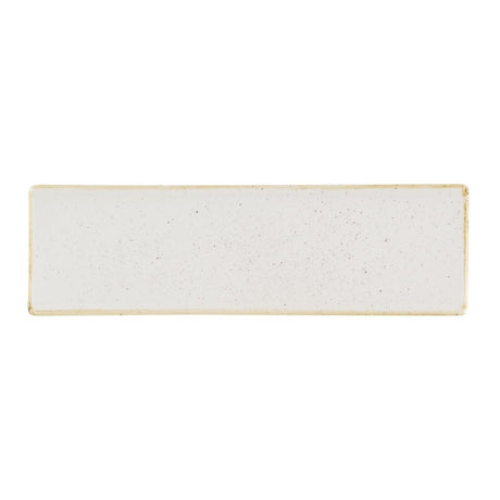Churchill Stonecast Barley White Oblong Plates 300 x 90mm (6 Pack)