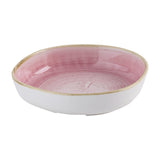 Churchill Stonecast Petal Pink Organic Walled Bowls 197mm (6 Pack)