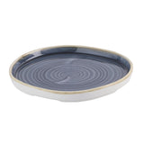 Churchill Stonecast Blueberry Organic Walled Plates 206mm (6 Pack)