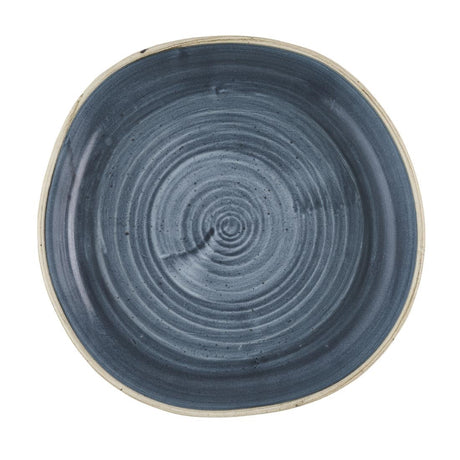 Churchill Stonecast Blueberry Organic Walled Bowls 232mm (6 Pack)