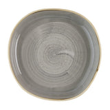 Churchill Stonecast Grey Organic Walled Bowls 232mm (6 Pack)