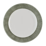 Churchill Bamboo Ceramic Spinwash Alpine Footed Plates 273mm (12 Pack)