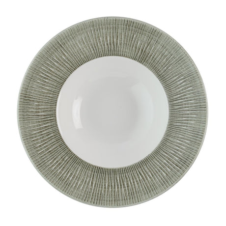 Churchill Bamboo Ceramic Spinwash Alpine Wide Rim Bowls 231mm (12 Pack)
