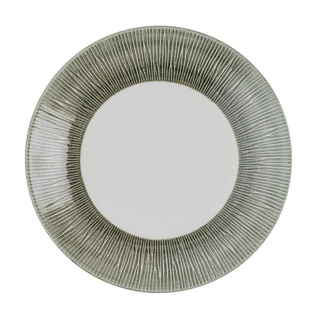 Churchill Bamboo Ceramic Spinwash Alpine Deep Coupe Plates 248mm (12 Pack)