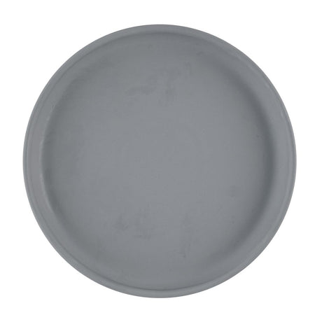 Churchill Emerge Seattle Grey Walled Plates 206mm (6 Pack)