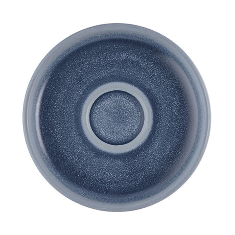 Churchill Emerge Oslo Blue Saucers 128mm (6 Pack)