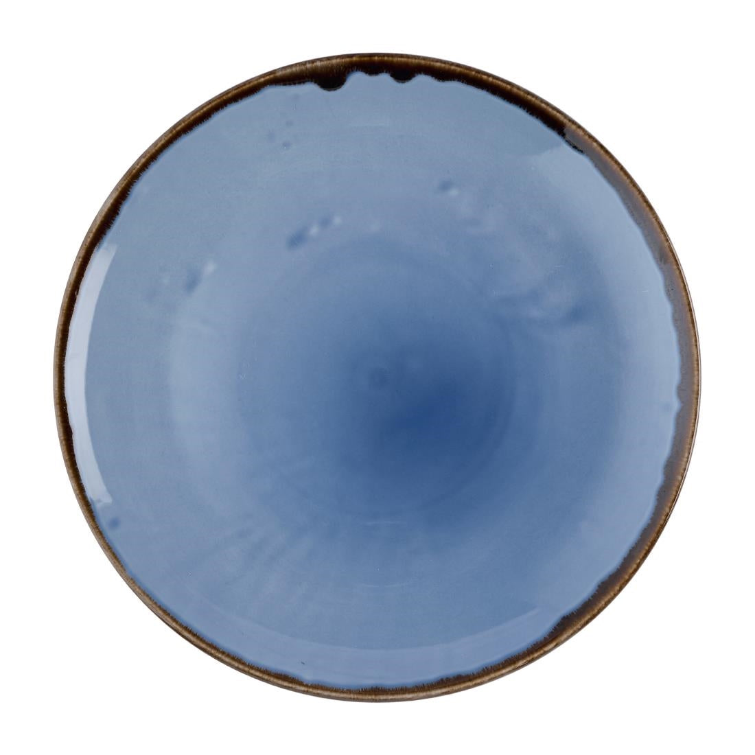 Dudson Harvest Indigo Coupe Plates 260mm (12 Pack)