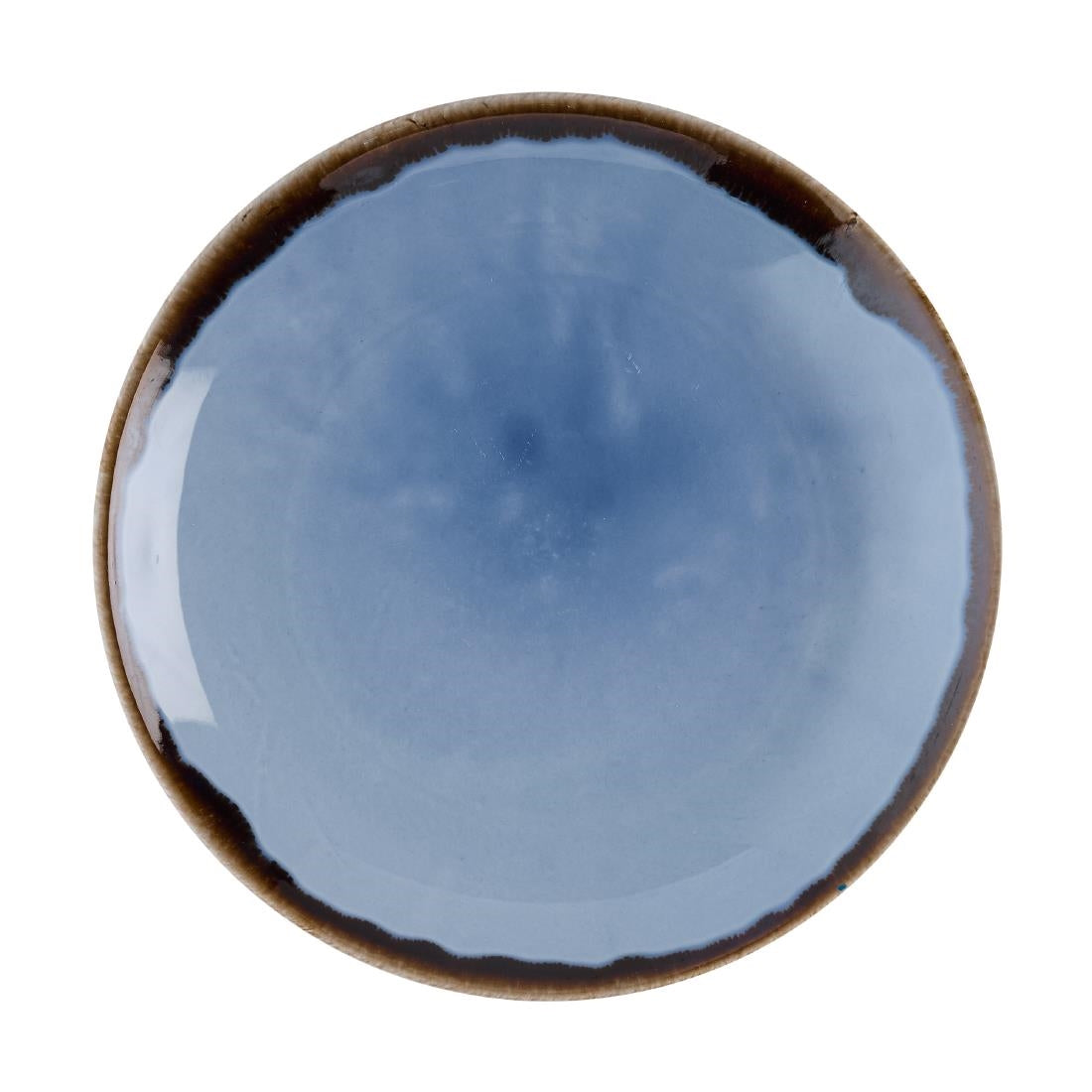 Dudson Harvest Indigo Coupe Plates 165mm (12 Pack)