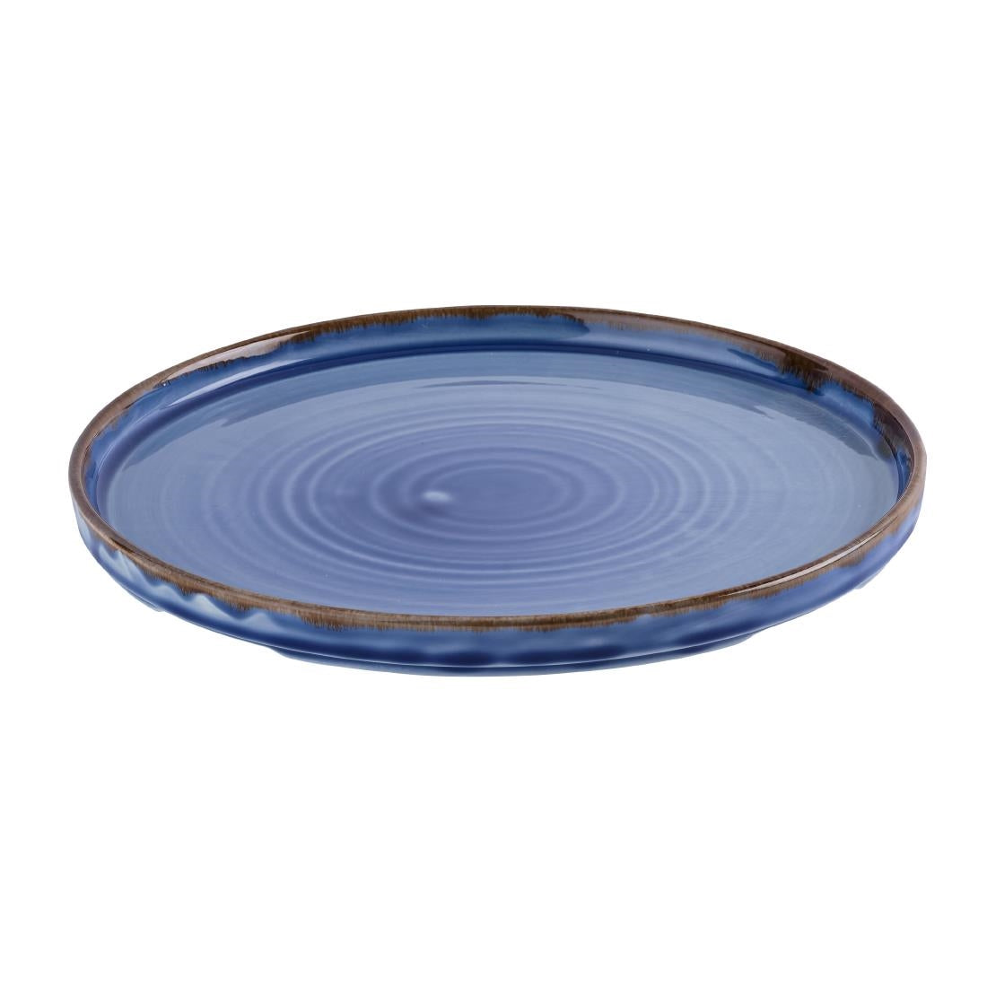 Dudson Harvest Indigo Walled Plates 260mm(6 Pack)