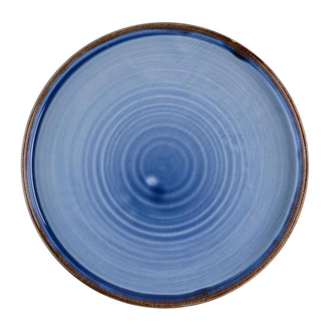 Dudson Harvest Indigo Walled Plates 260mm(6 Pack)