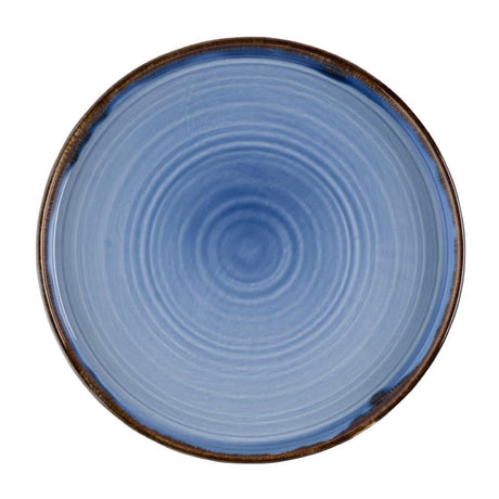 Dudson Harvest Indigo Walled Plates 210mm (6 Pack)