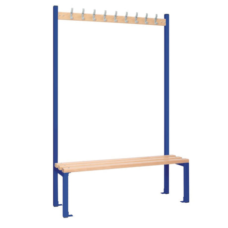 Single-Sided Island Seating Blue 1200mm
