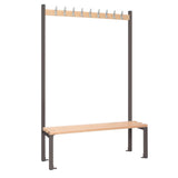 Single-Sided Island Seating Dark Grey 1200mm